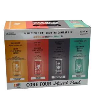 Medicine Hat Core Four 12 Pack Cans
