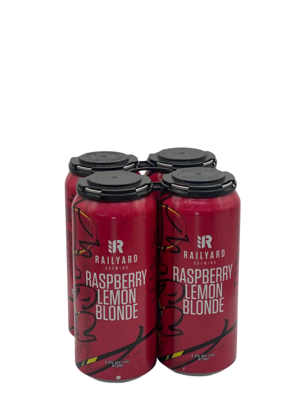 Railyard Brewing Raspberry Lemon Blonde 4 Pack Cans