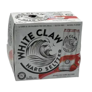 White Claw Strawberry 6 Pack Cans