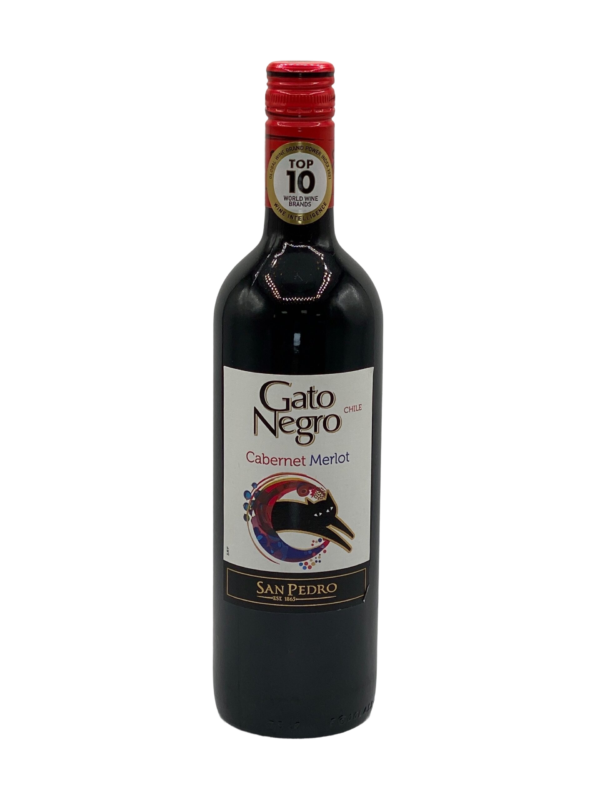 San Pedro Gato Negro Cabernet Sauvignon - Merlot 750 Ml