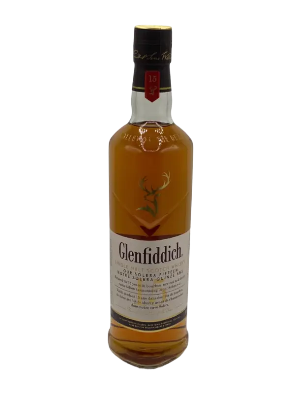 Glenfiddich 15 Year Old Single Malt Scotch Whisky 750 Ml