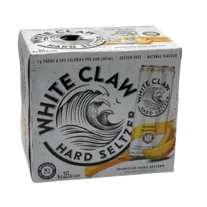 White Claw Mango 6 Pack Cans