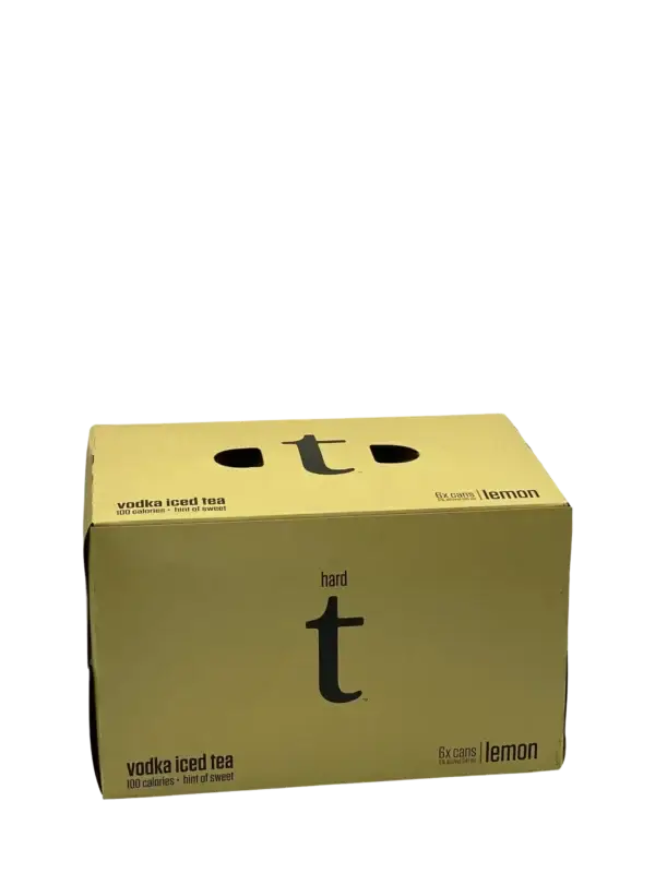 Hard T Lemon Vodka Iced Tea 6 Pack Cans
