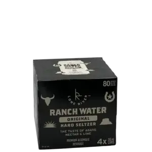 Lone River Ranch Water Original 4 Pack Cans
