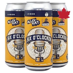 Alley Kat Brewing 6 O'Clocker Lager 4 Pack Cans