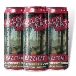 Alley Kat Brewing Razzykat Raspberry Sour 4 Pack Cans