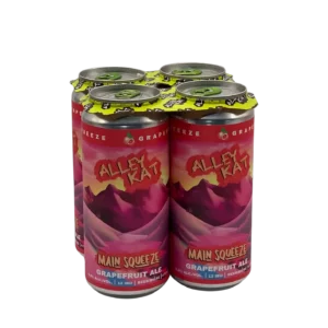 Alley Kat Main Squeeze Grapefruit Ale 4 Pack Cans