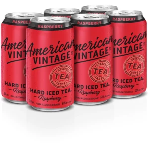 American Vintage Raspberry 6 Pack Cans