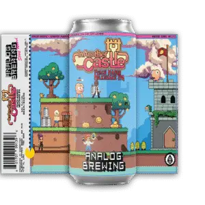 Analog Brewing In Another Castle Peach Mango Milk Shake IPA 4 Pack Cans