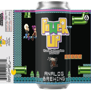 Analog Brewing Power Up Porter 4 Pack Cans