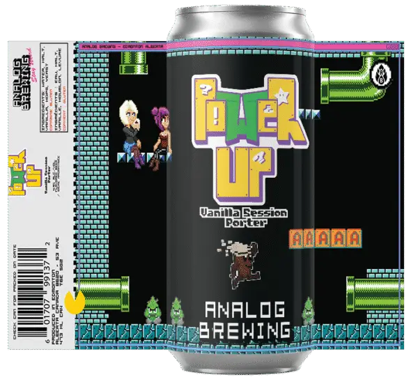 Analog Brewing Power Up Porter 4 Pack Cans