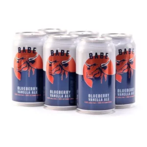 Babe Brewing Blueberry Vanilla Ale 6 Pack Cans
