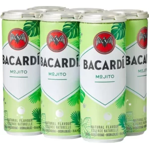 Bacardi Mojito 6 Pack Cans