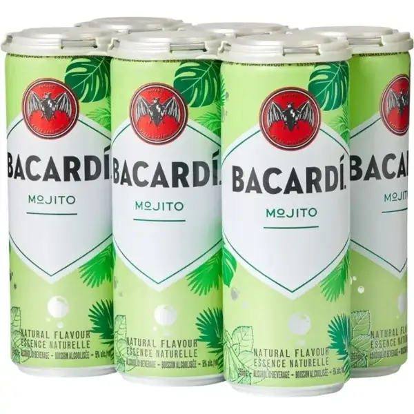 Bacardi Mojito 6 Pack Cans