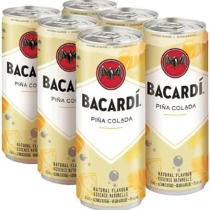 Bacardi Pina Colada 6 Pack Cans