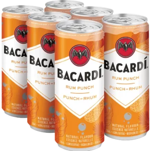 Bacardi Rum Punch 6 Pack Cans