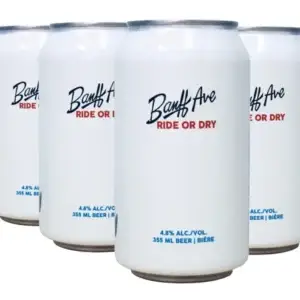 Banff Ave Brewing Ride Or Dry 6 Pack Cans