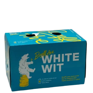 Banff Ave Brewing White Wit 6 Pack Cans