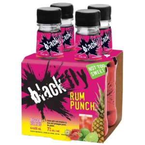 Black Fly Rum Punch 4 Pack Bottles