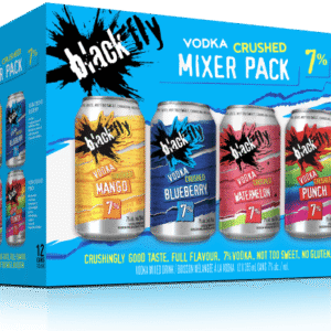 Black Fly Vodka Crushed Mixer 12 Pack Cans