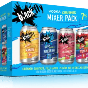 Black Fly Vodka Crushed Mixer 12 Pack Cans