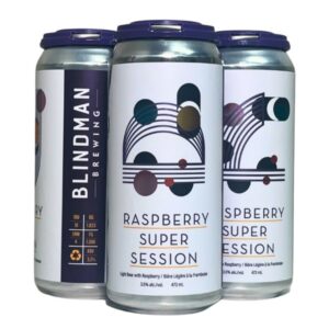Blindman Raspberry Super Session 4 Pack Cans