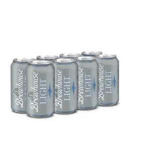 Brewhouse Light 8 Pack Cans