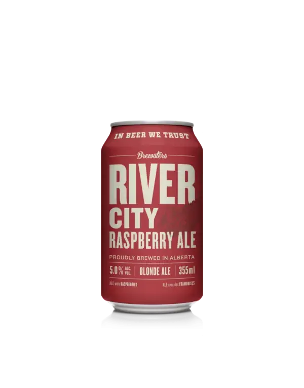 Brewsters Brewing River City Raspberry Ale 6 Pack Cans