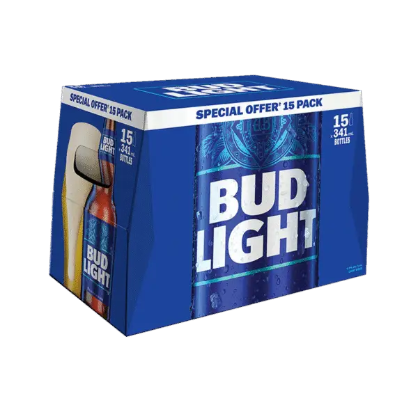Bud Light 15 Pack Bottles