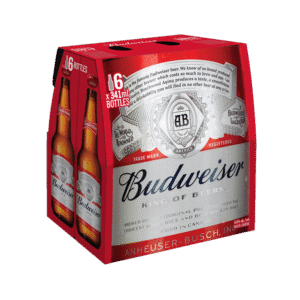 Budweiser 6 Pack Bottles