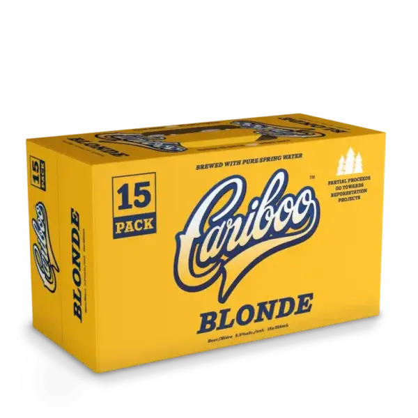 Cariboo Blonde 15 Pack Cans
