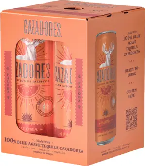 Cazadores Paloma 4 Pack Cans