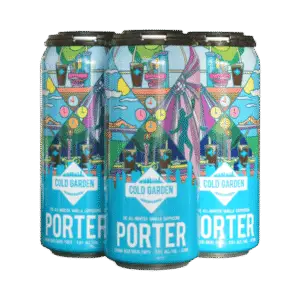 Cold Garden Brewing The All Nighter Vanilla Cappuccino Porter 4 Pack Cans