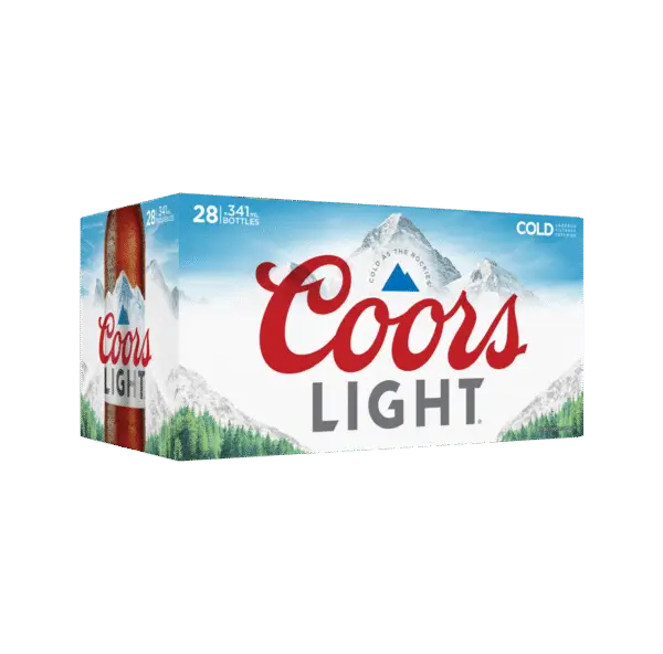 Coors Light 28 Pack Bottles