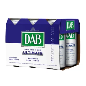 Dab Ultimate Low Carb Beer 6 Pack Cans
