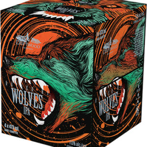 Driftwood Brewing Raised By Wolves IPA 4 Pack Cans
