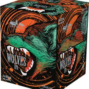 Driftwood Brewing Raised By Wolves IPA 4 Pack Cans