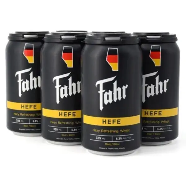 Fahr Brewing Hefe 6 Pack Cans
