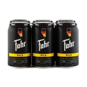 Fahr Brewing Pils 6 Pack Cans