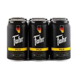 Fahr Brewing Pils 6 Pack Cans