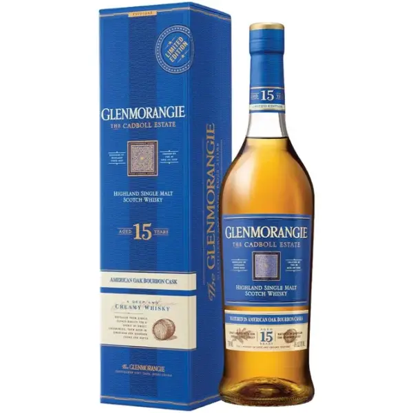 Glenmorangie Cadbol Estate 15 Year Old Highland Single Malt Scotch Whisky 750 Ml