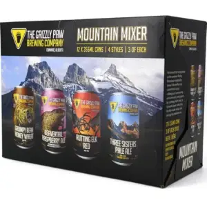 Grizzly Paw Mountain Mixer 12 Pack Cans