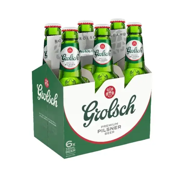 Grolsch Premium Pilsner 6 Pack Bottles