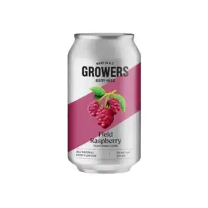 Growers Field Raspberry Cider 6 Pack Cans