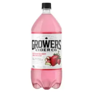 Growers Strawberry Rhubarb Cider 2 L