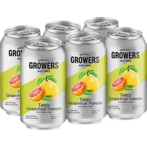 Growers Tangy Grapefruit Pomelo Cider 6 Pack Cans