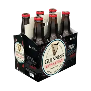 Guinness Extra Stout 6 Pack Bottles