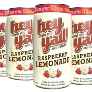 Hey Y'All Raspberry Lemonade 6 Pack Cans