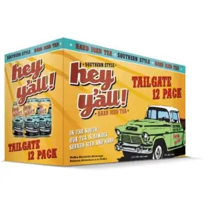 Hey Y'All Southern Style Hard Iced Tea 12 Pack Cans