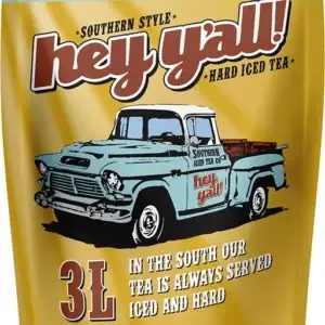 Hey Y'All Southern Style Hard Iced Tea 3 L Pouch